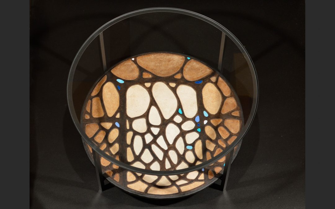 Multi table – Gaudi Brou de noix – 75 cm