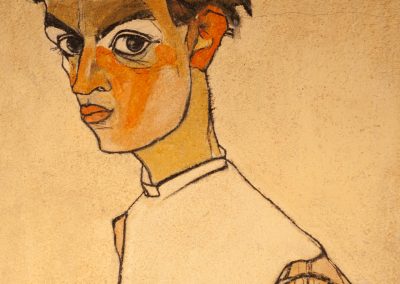 Egon Schiele – Autoportrait
