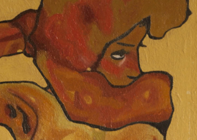 Egon Schiele – Femme coiffure